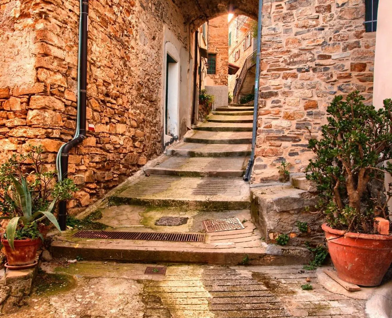 Dom wakacyjny Willa Casa Con Terrazza Panoramica In Tipico Borgo Ligure Imperia Włochy